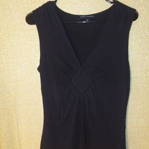 Banana Republic diamond chest blouse